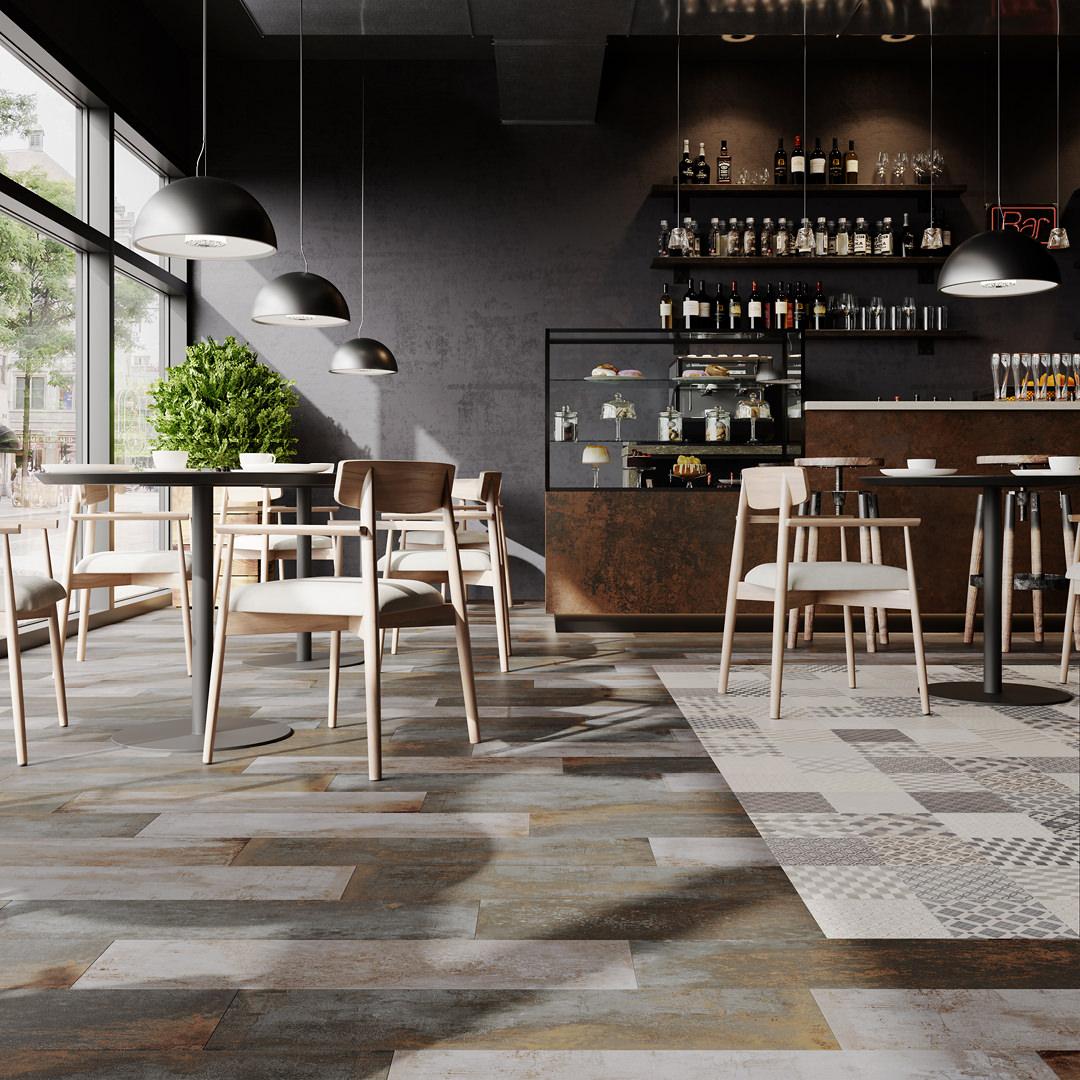 Керамогранит Kerama Marazzi Беверелло темный обрезной 20x80 SG702990R
