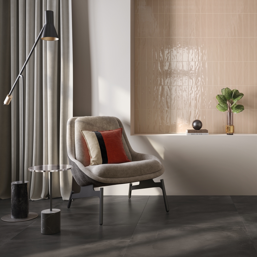 Керамогранит ColiseumGres Linate Brown 45x90