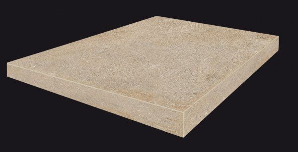 Ступень угловая левая ColiseumGres Cervinia Sabbia 33x45