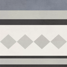 Декор Смайл Тайл Elegance Border 19.8x19.8 серый