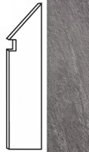 Ступень правая Brave Grey Battiscopa Sag. Dx A1JM 7.2x30