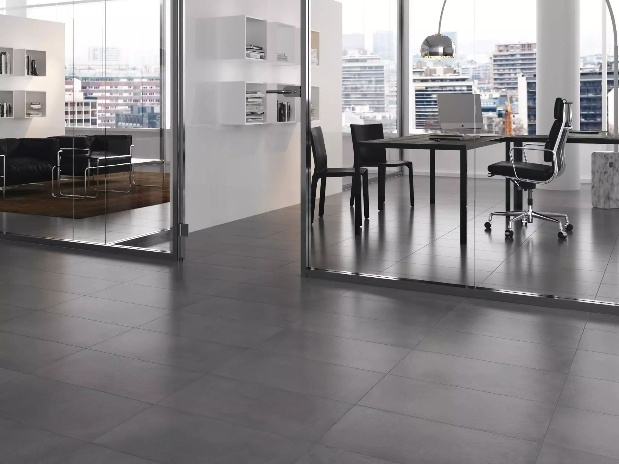 Керамогранит Kerama Marazzi Мирабо серый обрезной 60x60 DD638520R