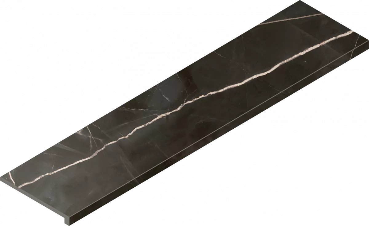 Ступень Италон Стелларис Абсолют Блэк угловая правая 620070002604 черный 33x120