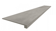 Ступень ColiseumGres Сан-Сиро Грэй фронтальная 620070002516 серый 33x120