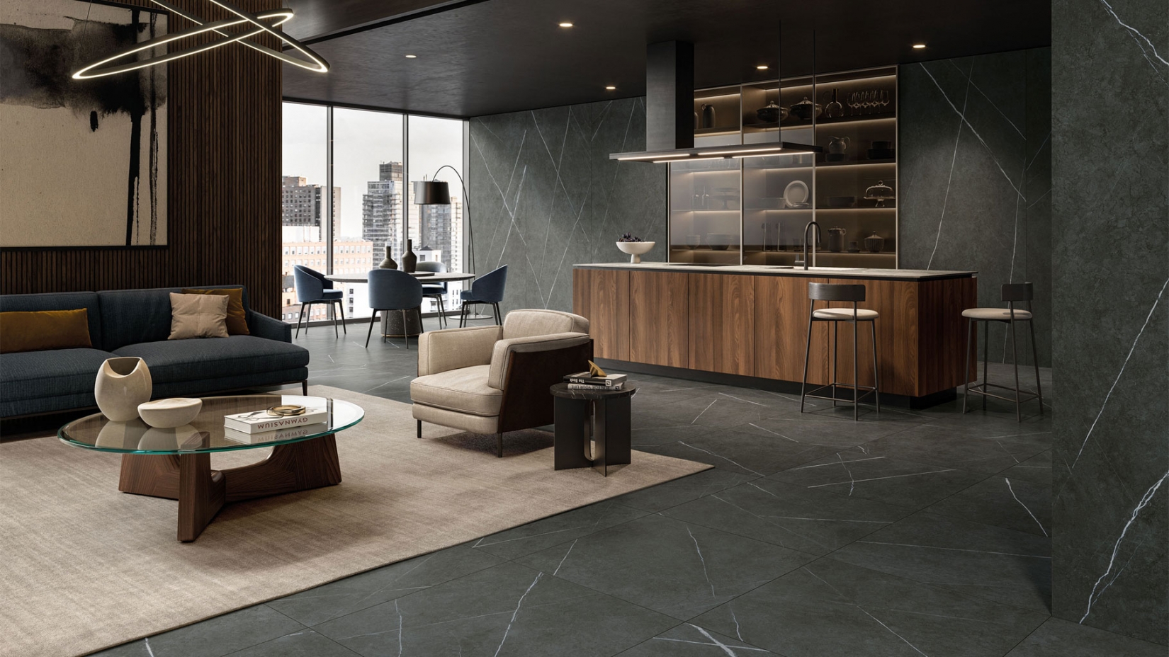 Декор Italon Metropolis Play Denim 30x30