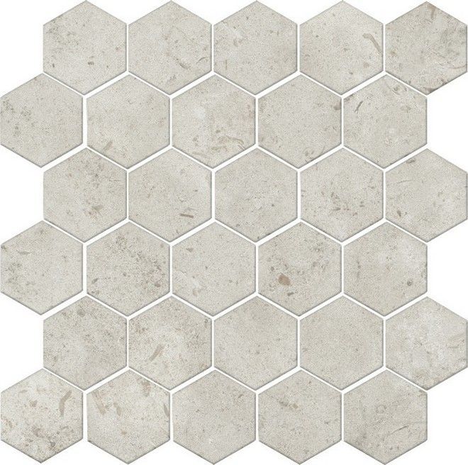 Керамическая плитка Kerama Marazzi Карму серый светлый натуральный из 30 частей 29.7x29.8 63007