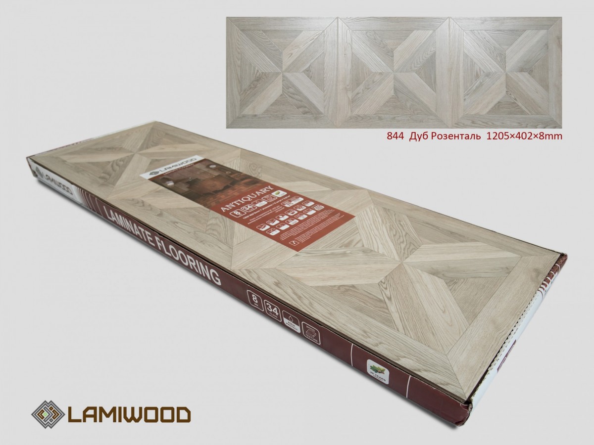 Ламинат LAMIWOOD ANTIQUARY 842 Дуб Веджвуд 40.2x120.5