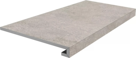 Ступень Kerama Marazzi KM8080G0031RGCF фронтальная клееная Портленд серый светлый матовый обрезной 33x80