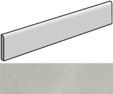 Плинтус Italon Континуум Сильвер 7.2x80 натуральный