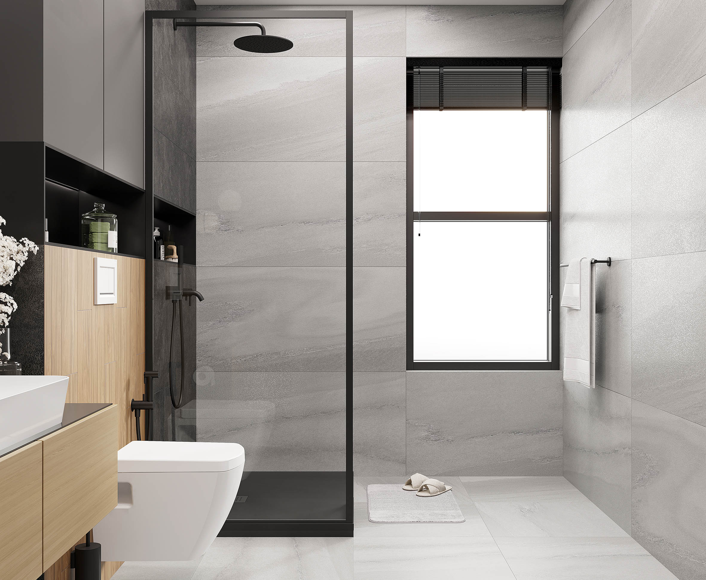 Керамогранит Laparet Urban Dazzle Gris серый 60x60 лаппатированный