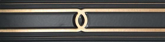 Декор Atlas Concorde Marvel Pro Gold Black 7.8x30.5 LVGB
