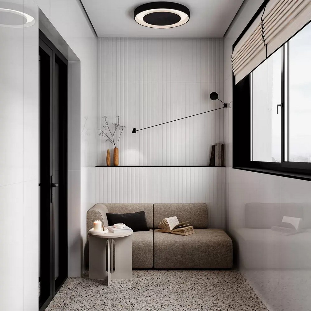 Керамическая плитка Kerama Marazzi KM6012B0031R Танжер 2 белый матовый структура обрезной 60x119.5