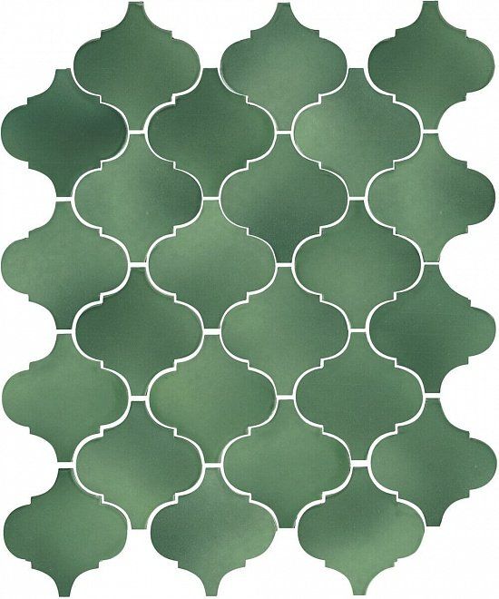 Керамическая плитка Kerama Marazzi 65008 Арабески Майолика зеленый 26x30