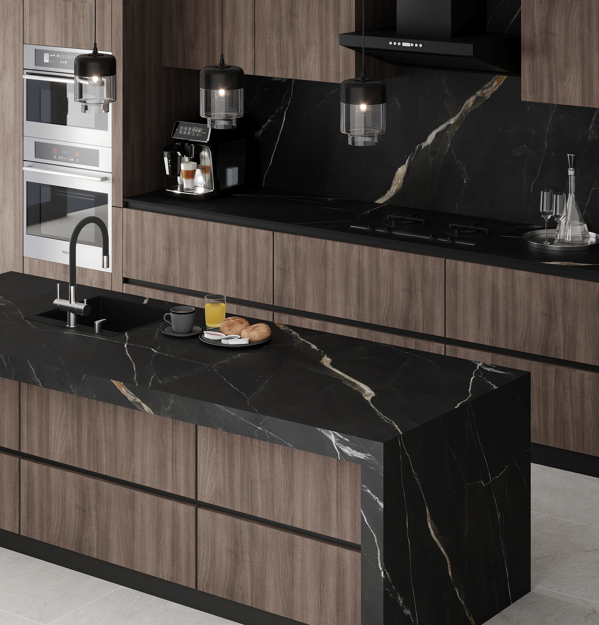 Керамогранит СтароСлэбс Travertine Beige Shape Tech Matt 120x280 бежевый