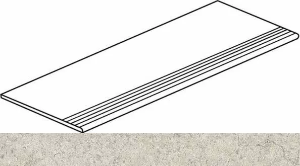 Ступень Italon Discover White Gradino 30x60 натуральный