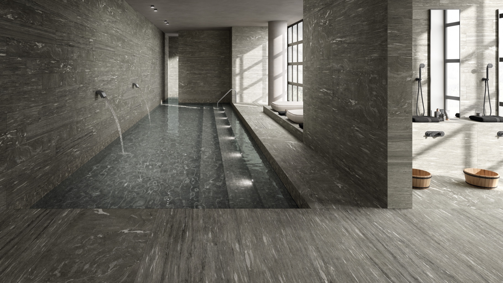 Декор Italon Skyfall Bianco Block 40x53