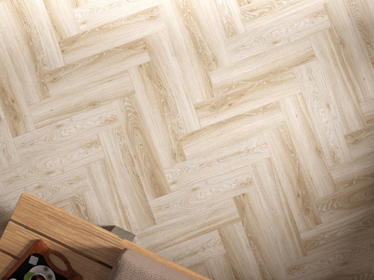 Кварцвиниловая плитка Fine Floor Craft Short Plank FF-008 Дуб Хэмптон-Корт кварц винил напольный