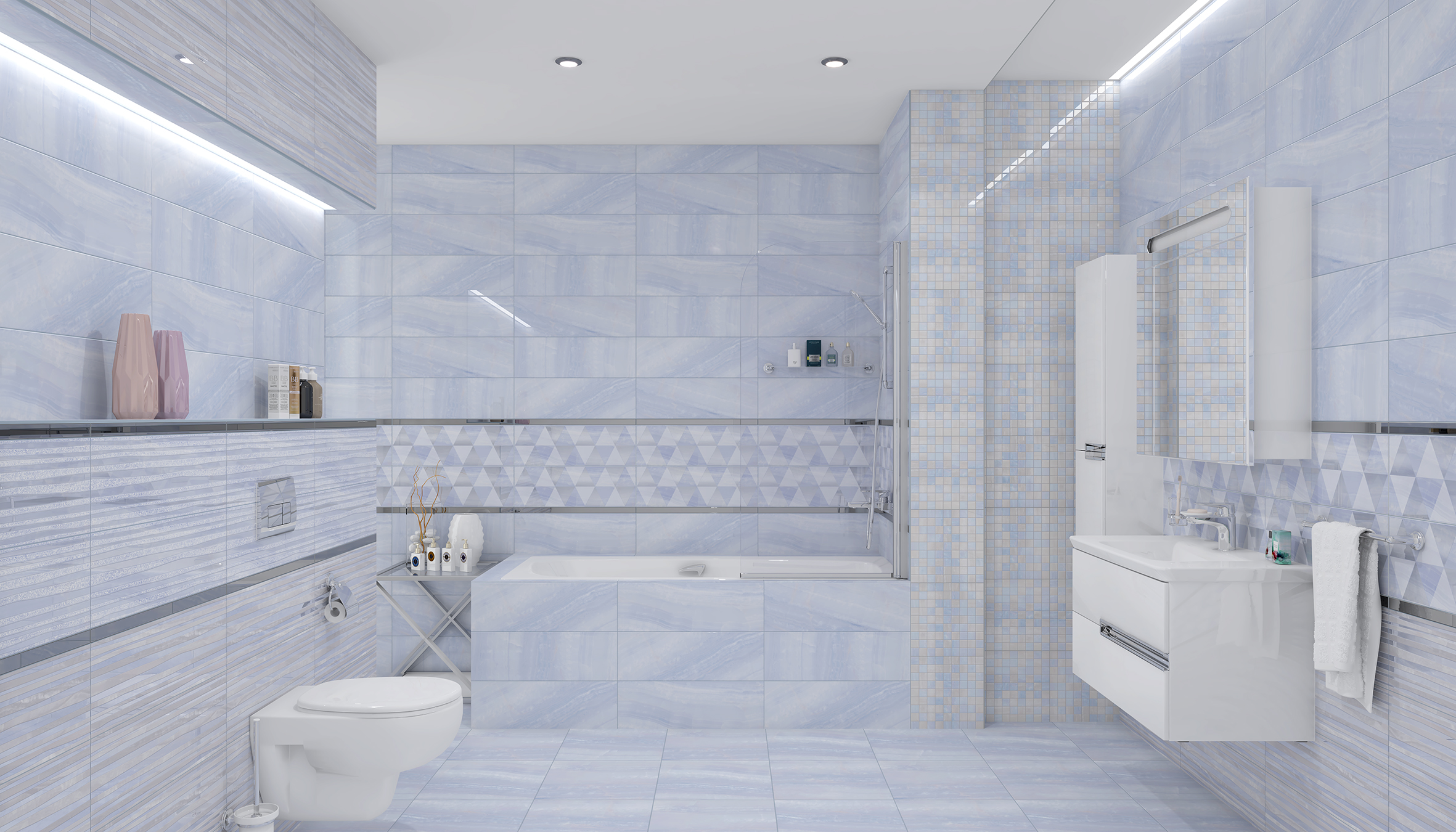 Керамогранит Laparet Diadema белый 40x40 матовый