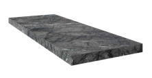 Ступень угловая левая ColiseumGres Uffizi Black 33x90