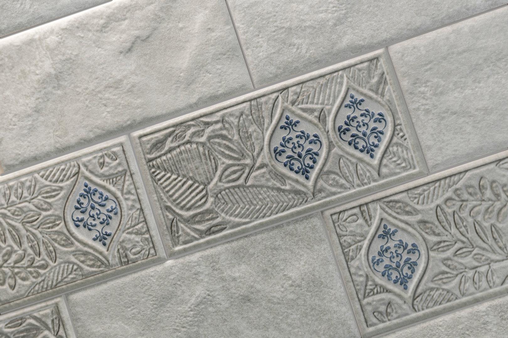 Бордюр Kerama Marazzi BLD053 Сиена серый светлый матовый 3x15