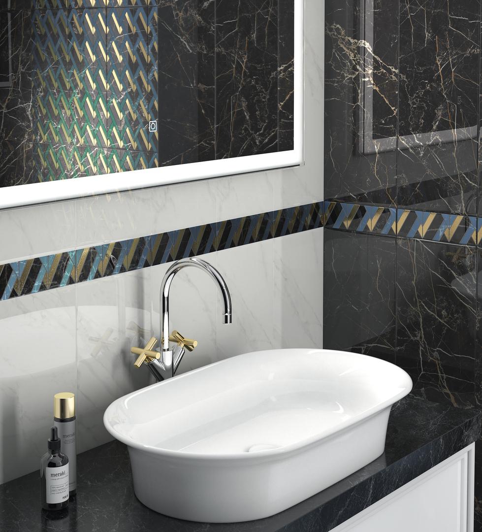 Декор Kerama Marazzi MM7204A Алькала микс мозаичный 20x50