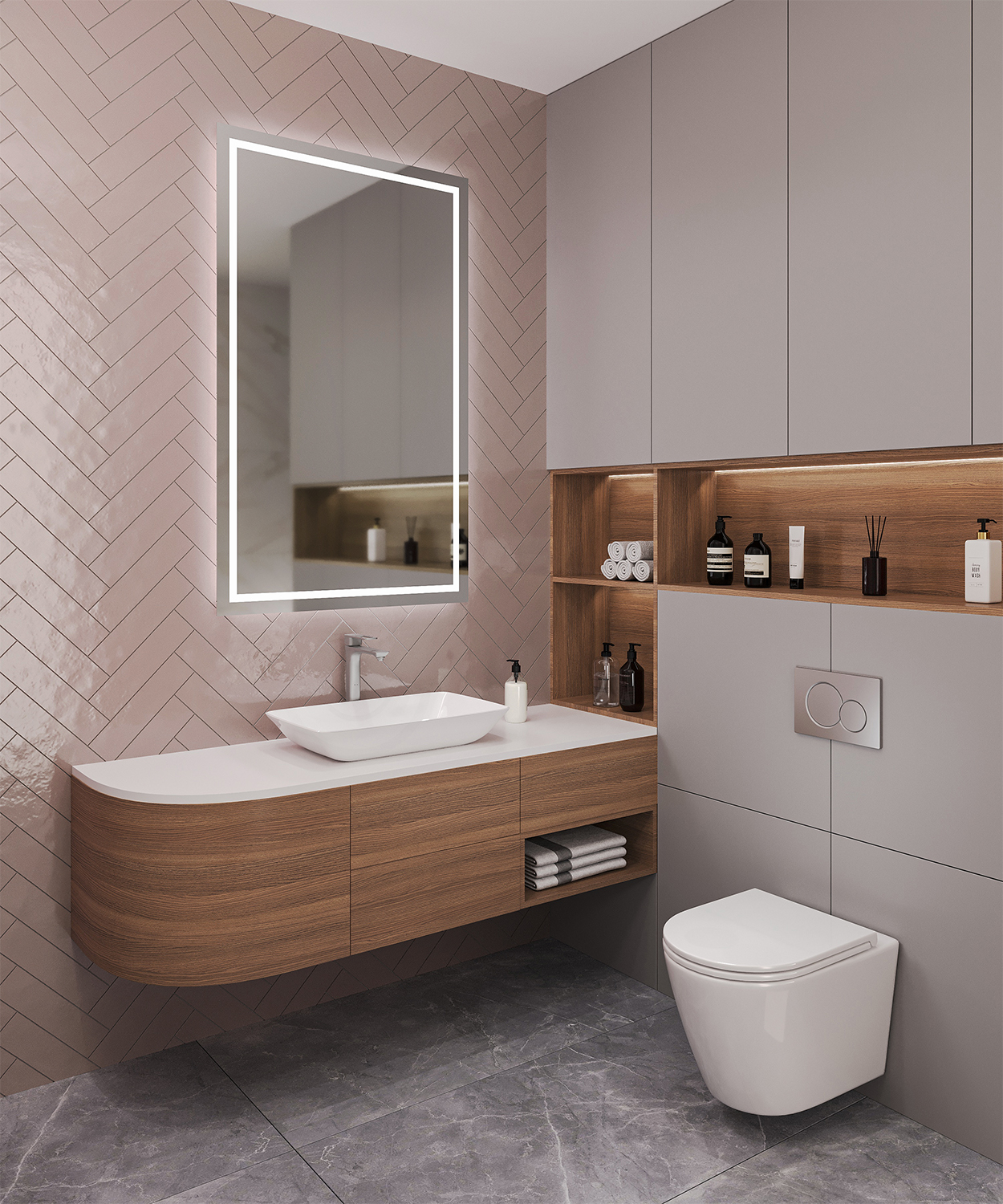 Керамическая плитка Смайл Тайл Liguria Lime 7.5x30 желтый