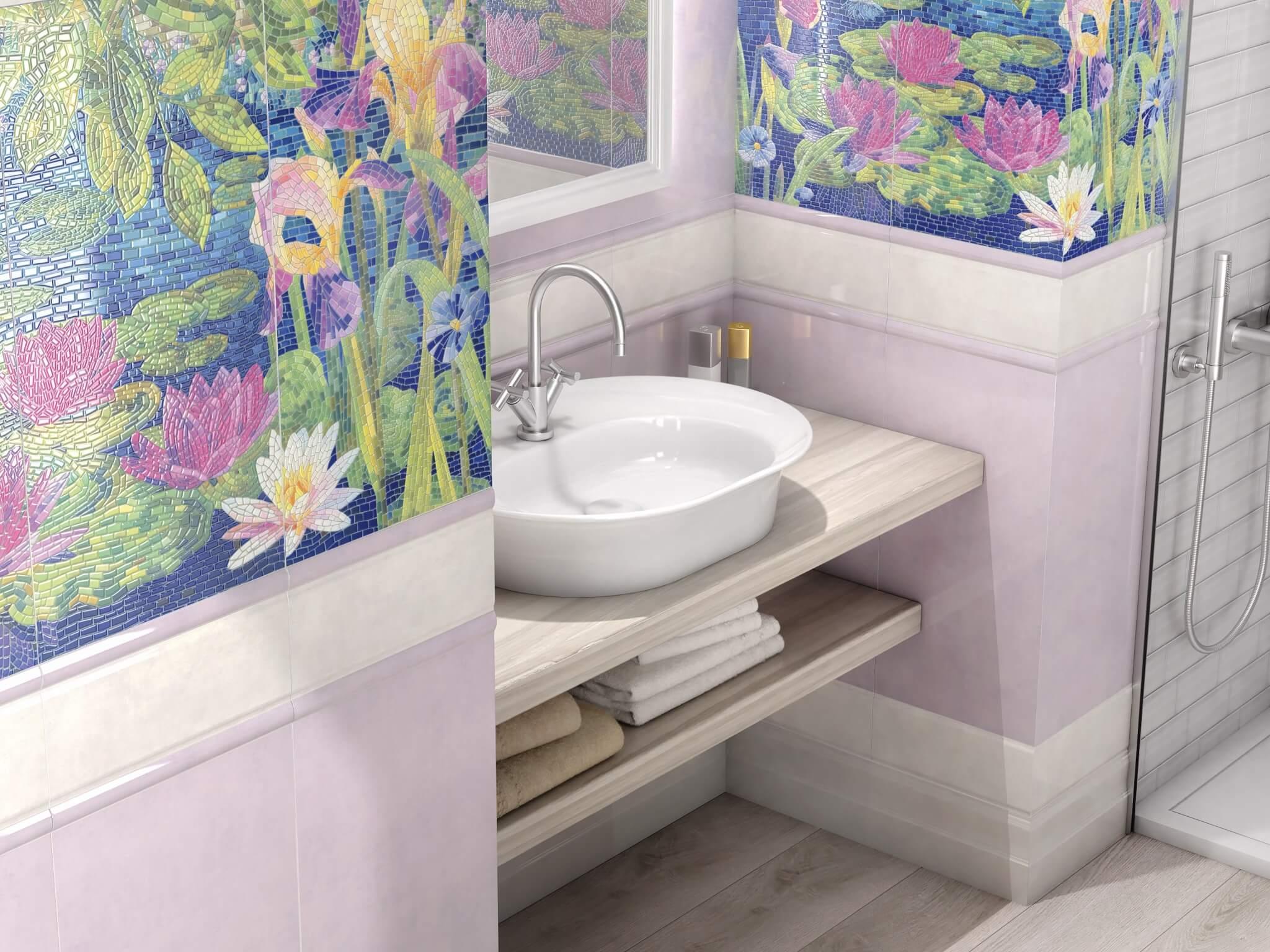 Керамическая плитка Kerama Marazzi 11126R Сад Моне зеленый обрезной 30x60