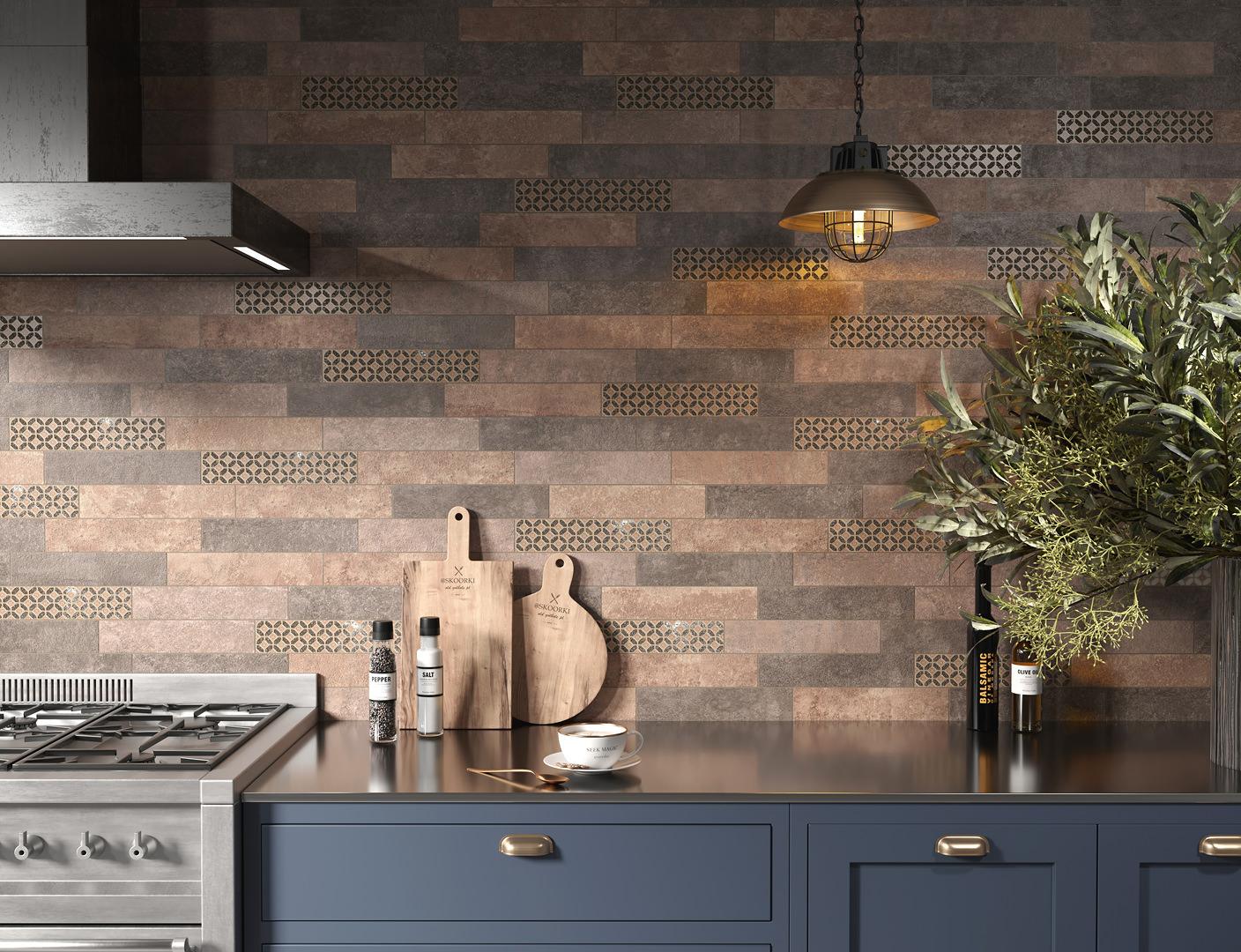 Керамическая плитка Kerama Marazzi 26311 Марракеш коричневый матовая 6x28,5