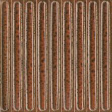 Декор Kerama Marazzi KMD2SOB007BN чипсет Далия оранжевый глянцевый 20x20