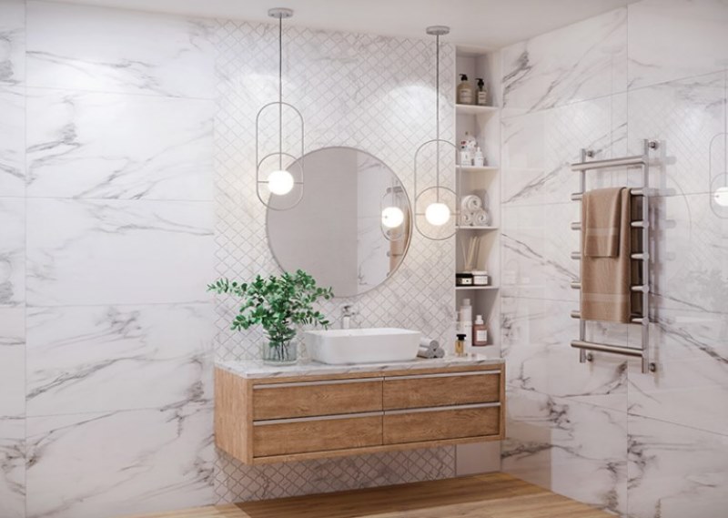 Керамогранит Старо Swizer White Polished 60x120 белый