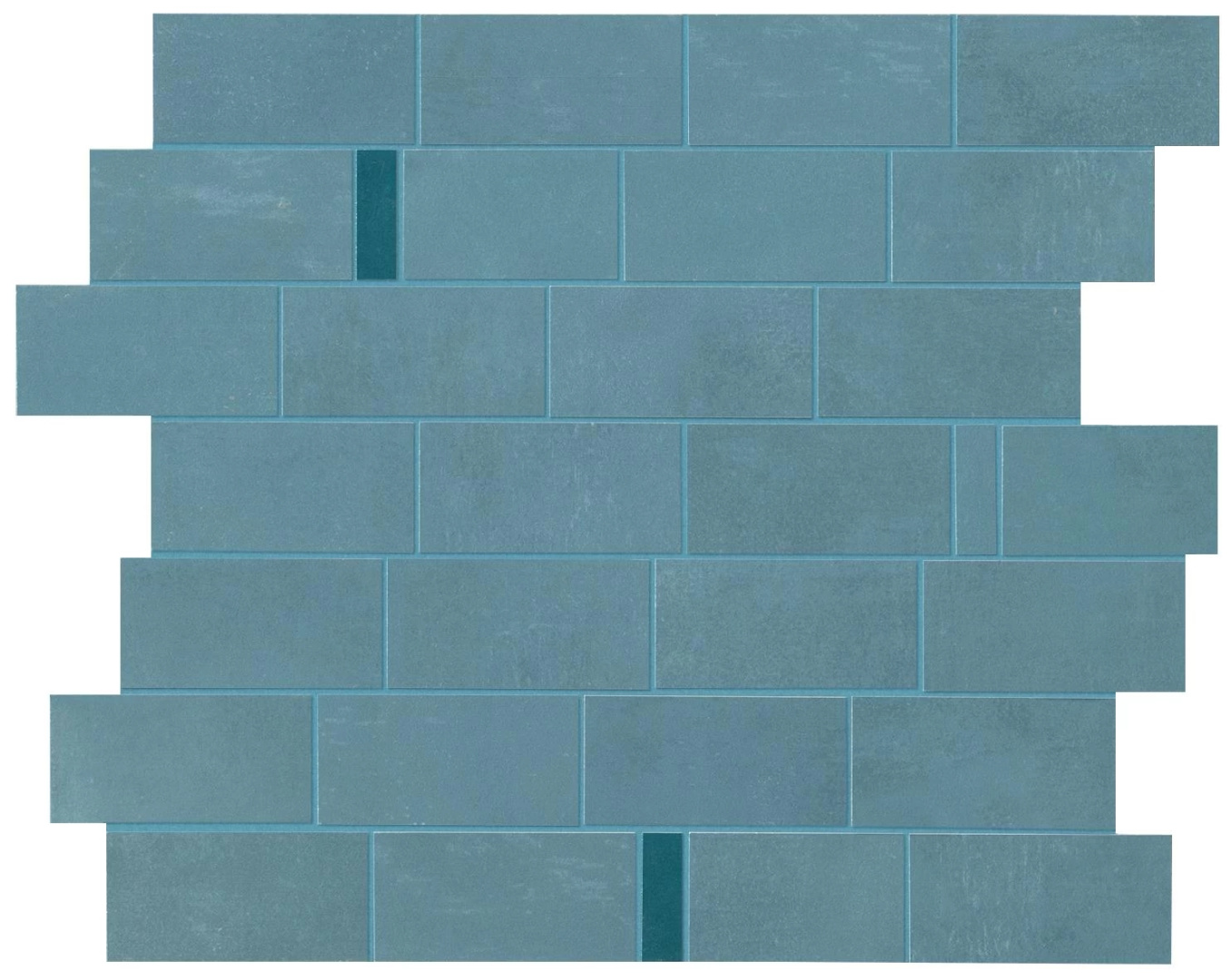 Мозаика Atlas Concorde Boost Pro Powder Blue Minibrick 29.7x33.3 9BMU