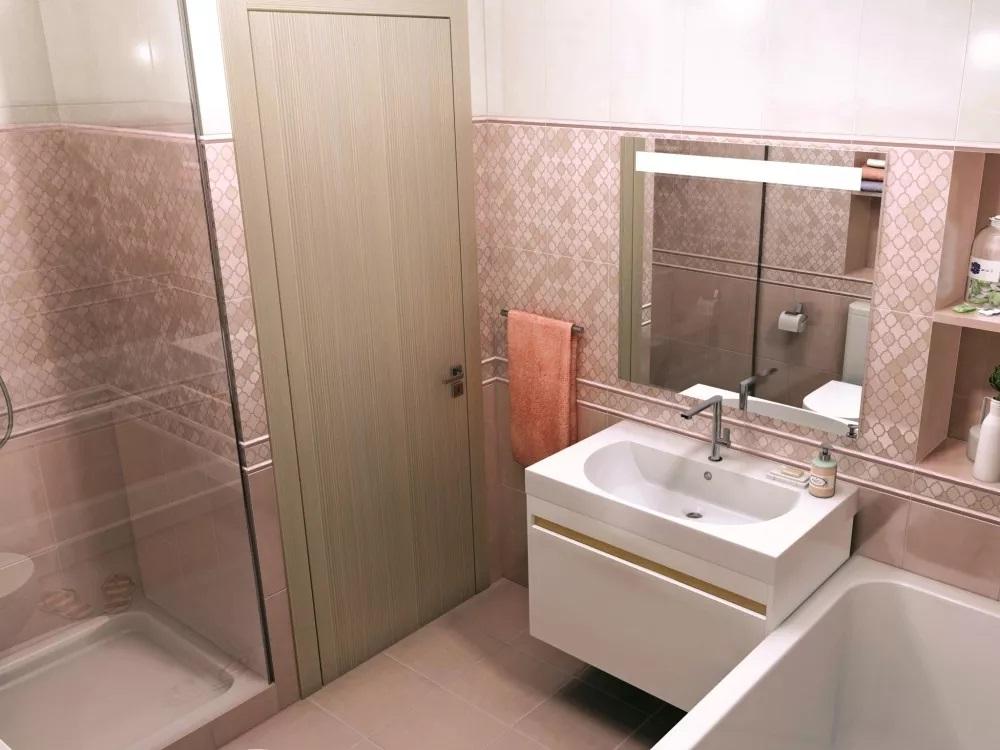 Декор Kerama Marazzi OP\B22\6333 Фоскари розовый 25x40