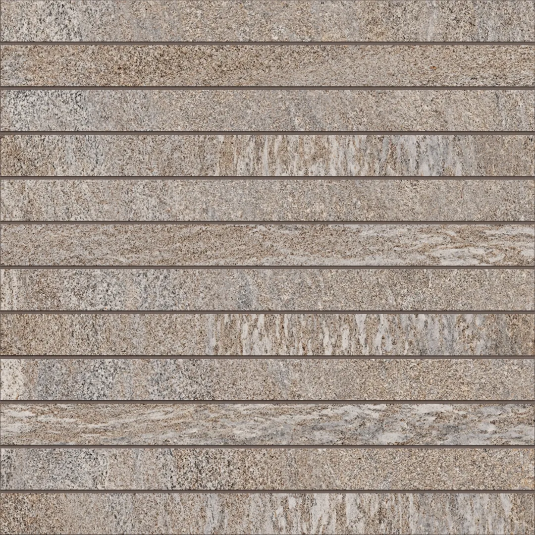 Мозаика Estima TN03 Tramontana Fascia Multicolor 30x30 кофейный