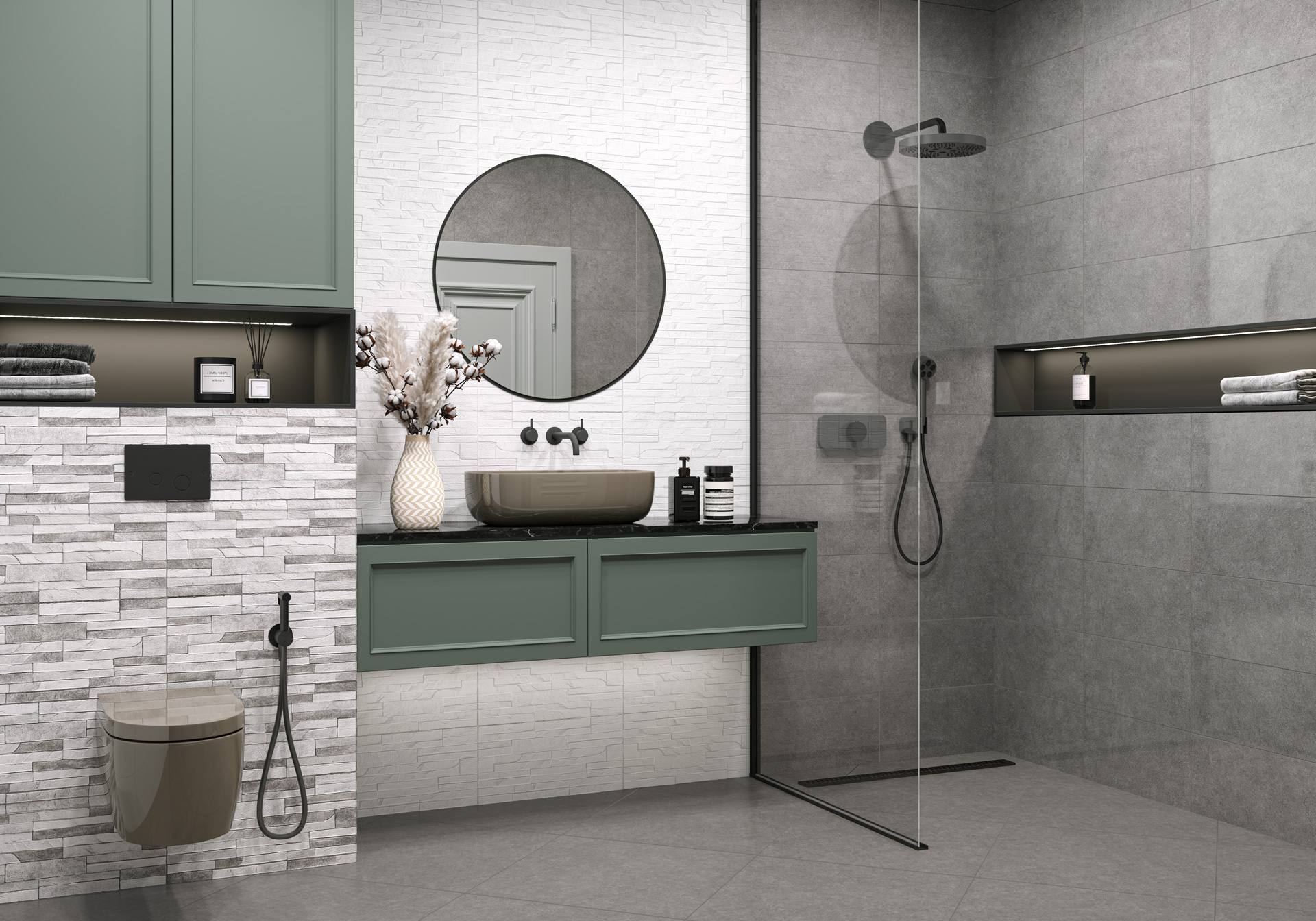 Керамическая плитка Alma Ceramica Дискавер TWU2550DCV24 коричневый 24.9x50