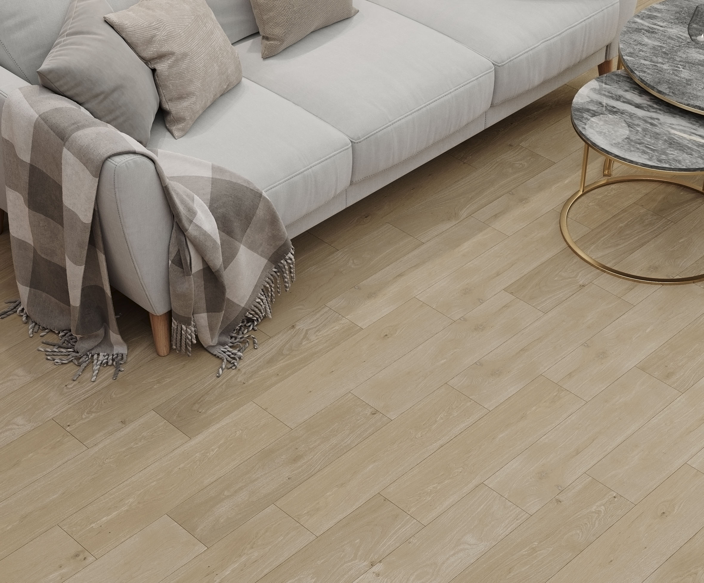 Керамогранит (AT 0015) Laparet Atacama бежевый 15x60 матовый