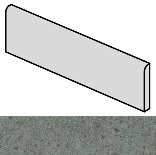 Плинтус Italon Genesis Saturn Grey 7,2x60