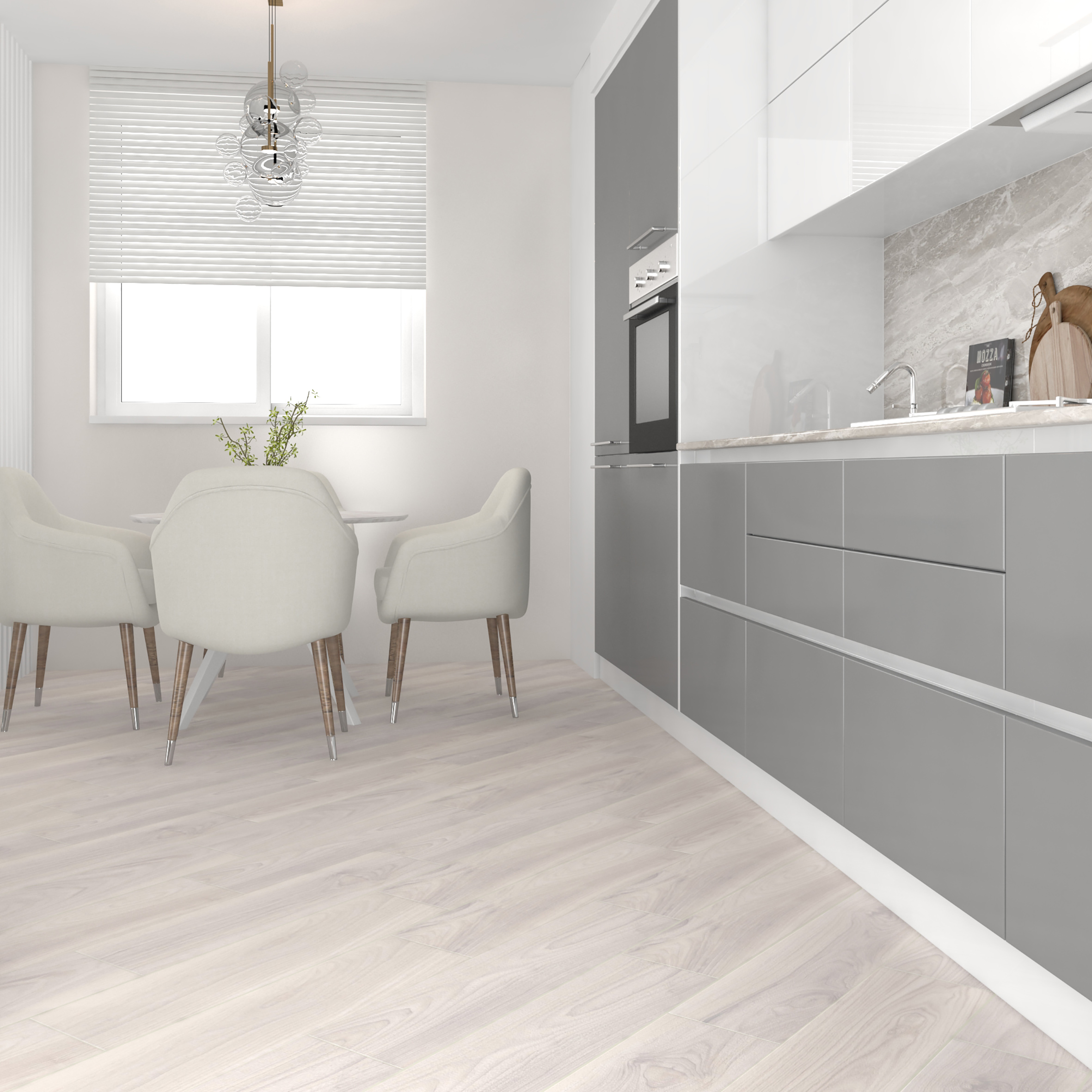 Керамогранит (SG708390R) Laparet Albero капучино 20x80 матовый