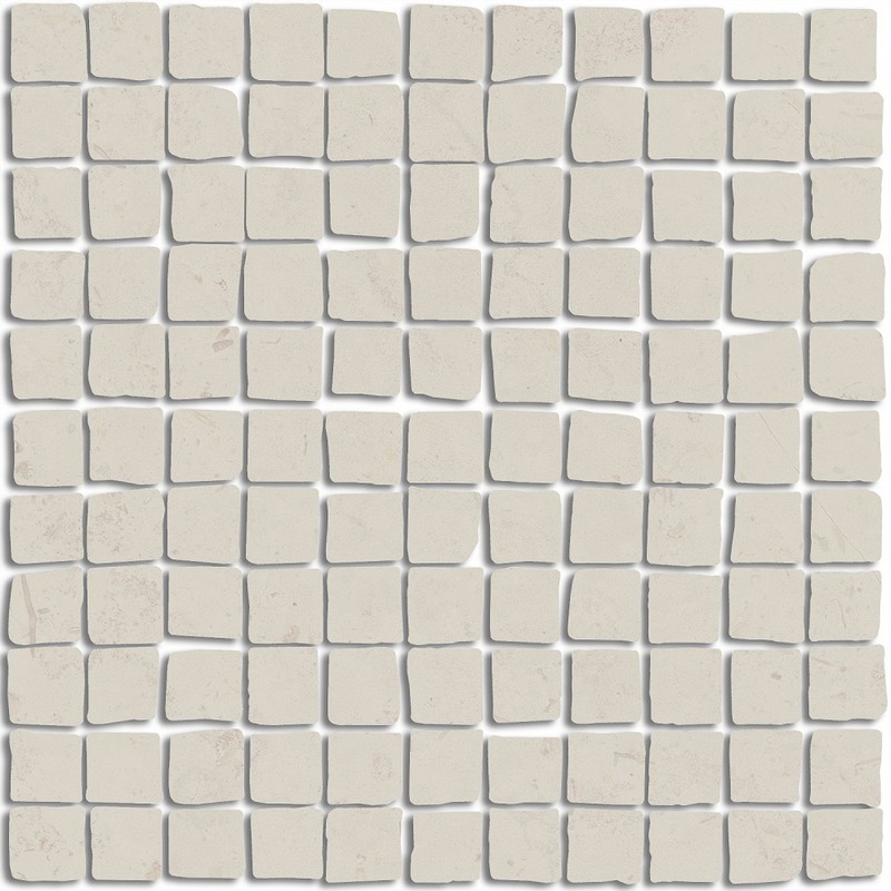 Мозаика Керама Марацци MBS006 Про Лаймстоун Спакко мозаичный бежевый светлый матовый 20х20