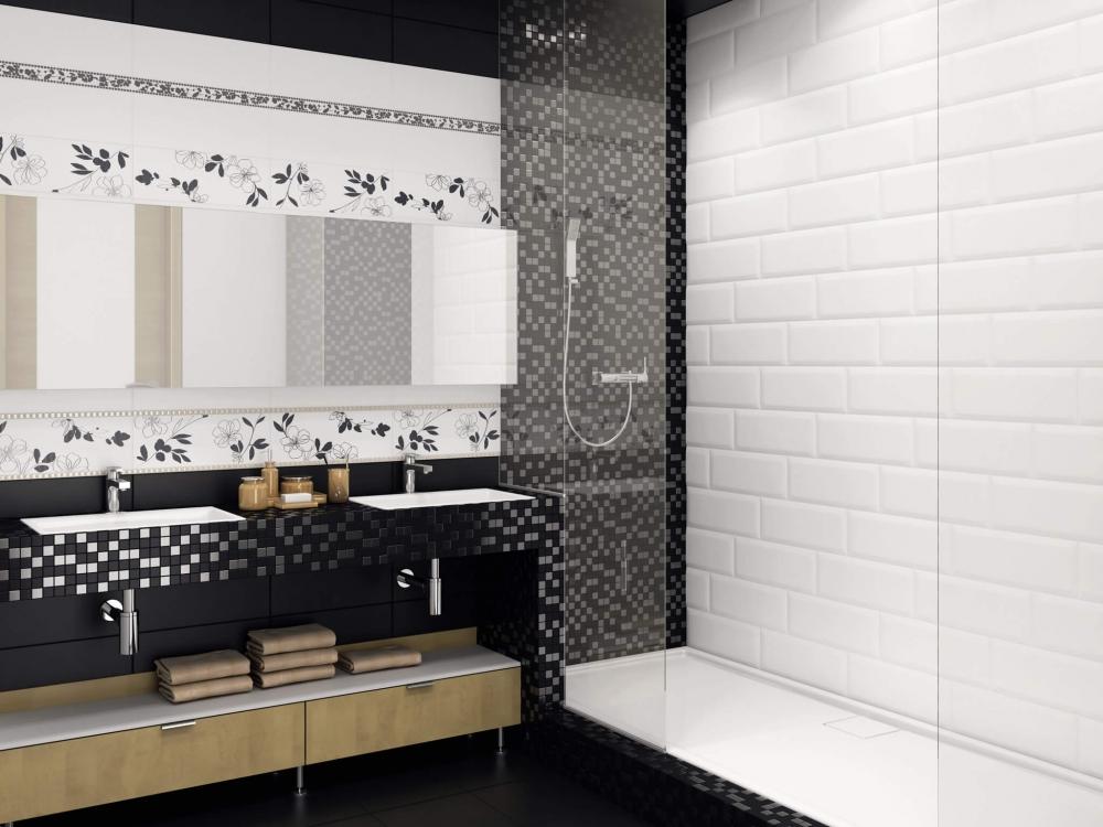 Керамическая плитка Kerama Marazzi 15081 Бельканто черный грань 15x40