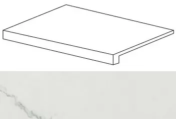 Ступень Marvel Calacatta Scalino ASMN 33x60