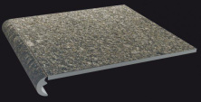 Ступень фронтальная ColiseumGres Cortina Nero 30x32,5