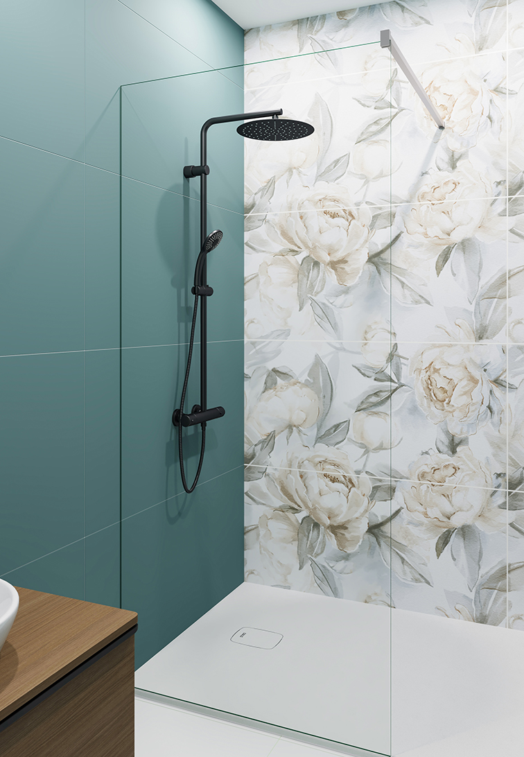 Керамогранит Старо Слим Silver Spring 5mm Matt 60x120 голубой