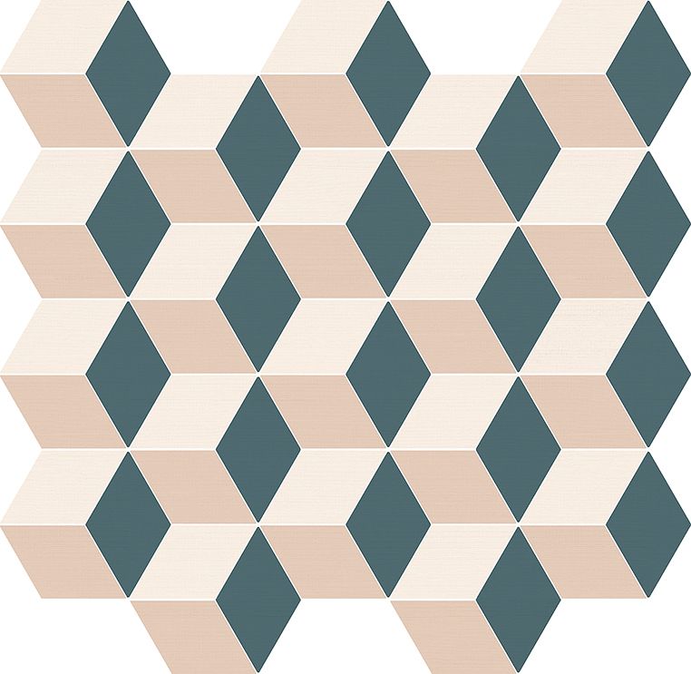 Мозаика Italon Element Silk Cube Cold 30,5x33