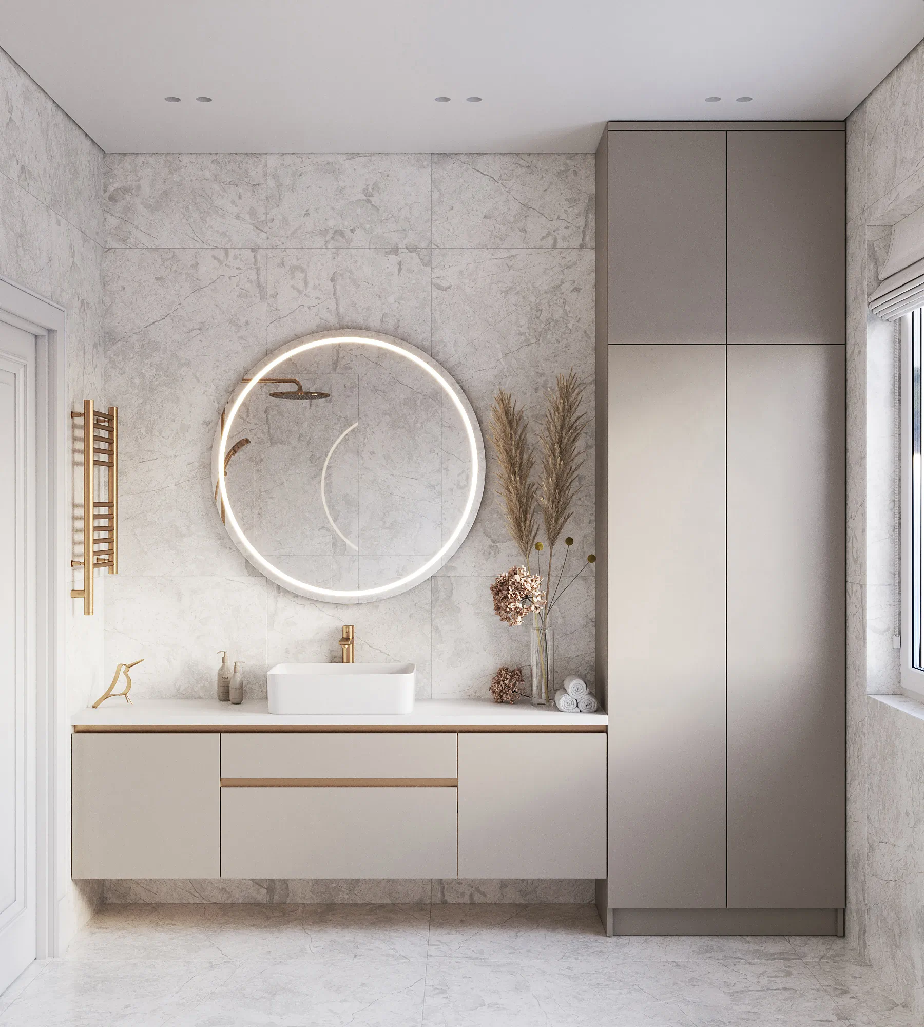 Керамогранит Аркадия Керамика RT7016-A Marcus Cremano Matt Rustic 60x120 бежевый