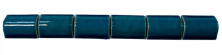 Мозаика NSmosaic TD061 бордюр синий 5.1x30.6