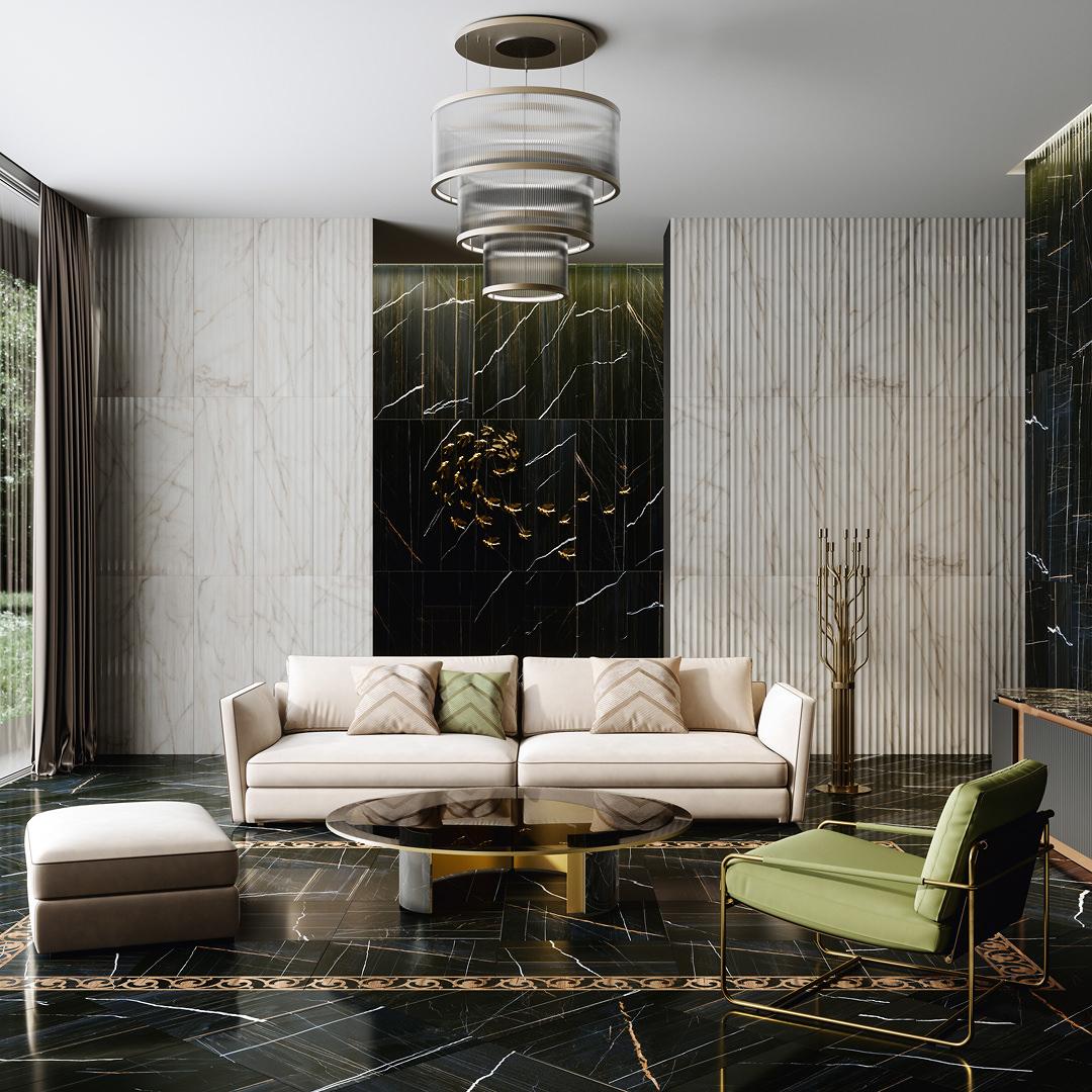 Керамогранит Kerama Marazzi Греппи белый обрезной лаппатированный 60x60 SG642022R