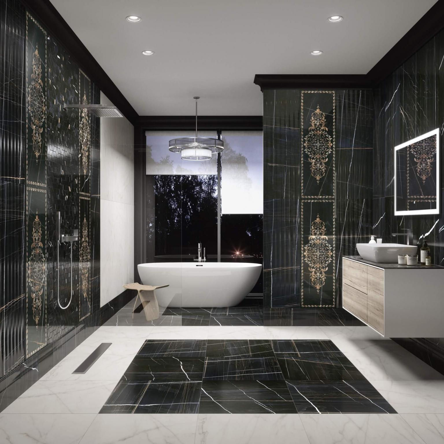 Керамогранит Kerama Marazzi Греппи белый обрезной лаппатированный 60x60 SG642022R