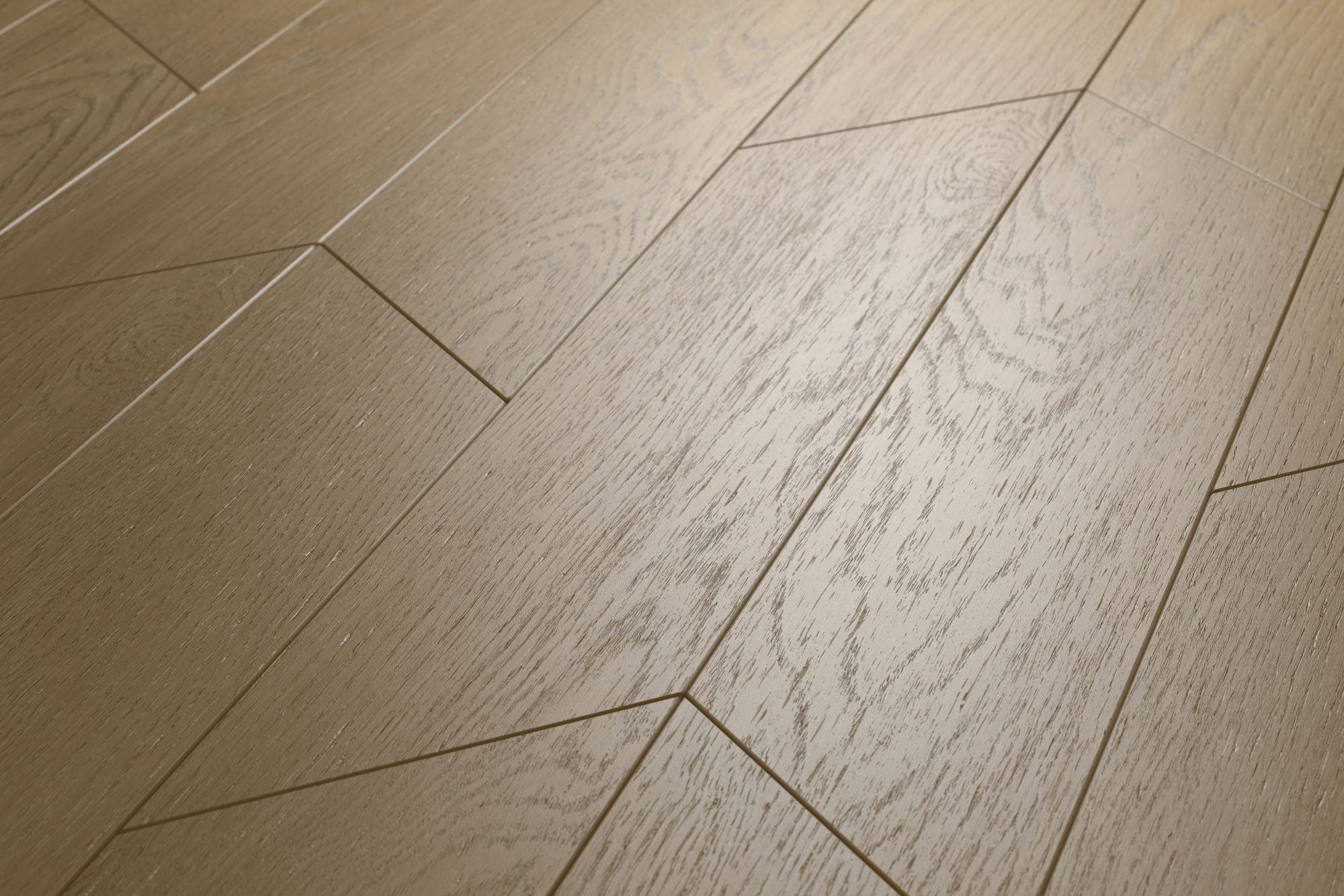 Кварцвиниловая плитка Aqua Floor Chevron Premium (Parquet) AF7015CVR 690x120 Дуб селект Светлый замковый кварц винил напольный