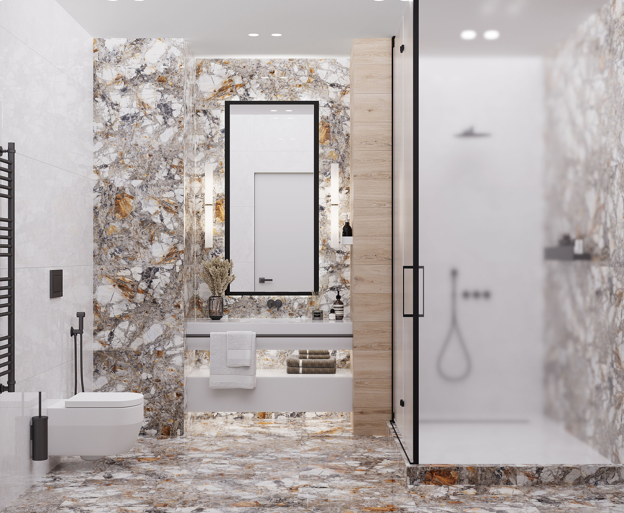 Керамогранит Laparet Maia Gray 60x120 полированный