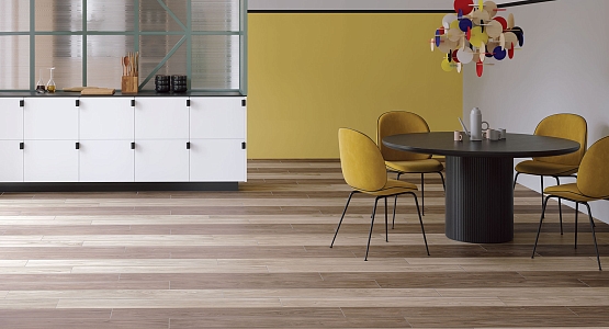 Керамогранит Vitra Wood-X Орех Тауп R10A 20x120 матовый